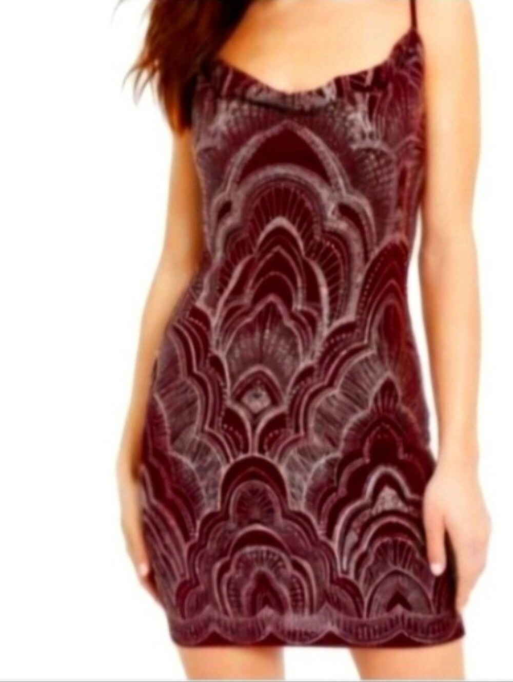 NWT Jump Wine Red dress With Gold Glitter.  Jr XL Or Woman 12 Slip Dress Great P